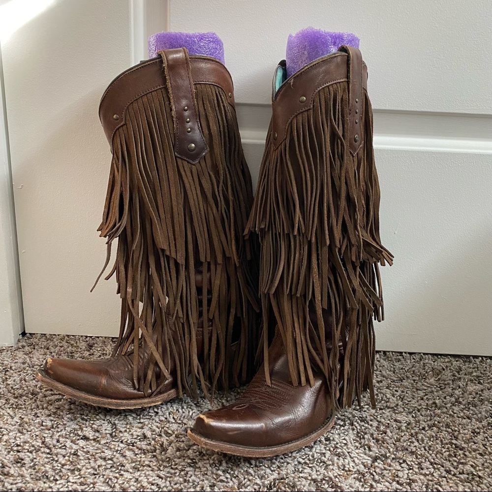 Corall fringe boots - Picture 5 of 16